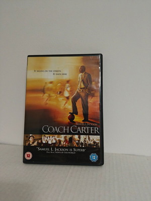 Coach Carter DVD used, English with extras, no Greek subtitles