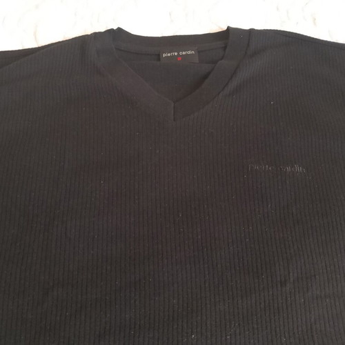 Pierre Cardin black blouse like new, size XL