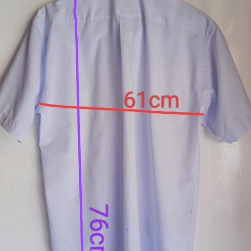 Men's Shirt size L new, blue