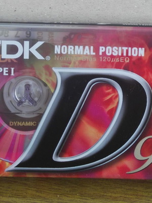 Κασέτες ήχου TDK D-90 Normal Position TYPE I σφραγισμένες, πακέτο 11 τεμαχίων