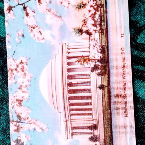 Collectible postcard used from the 1950s