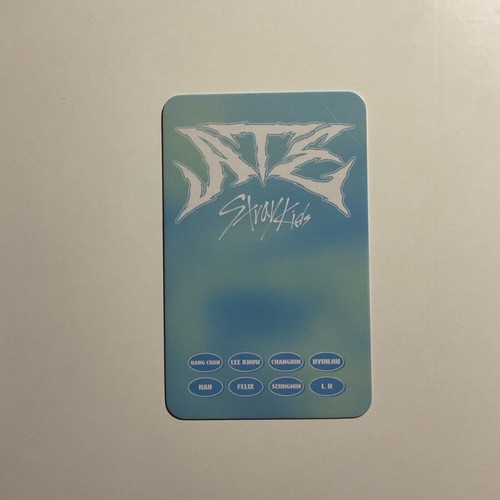 Seungmin Stray Kids lomocard new kpop