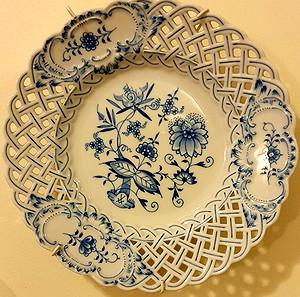 Meissen και Zwiebelmuster, Αυθεντικές Αντίκες, Διακοσμητικά Πιάτα