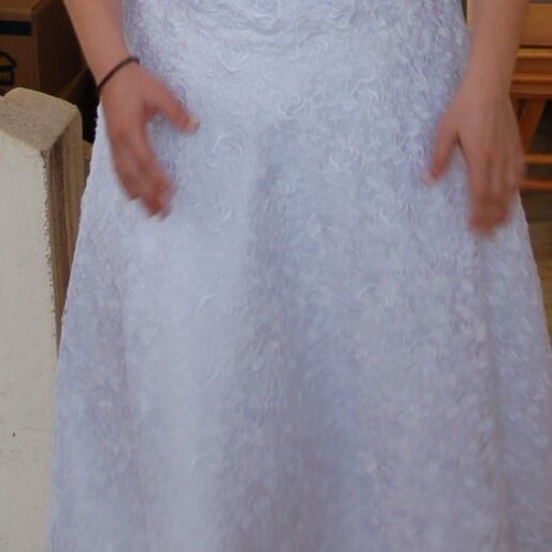Lazy Di wedding dress handmade, like new, white, size XL