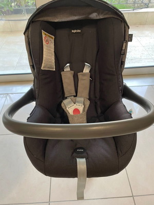 Inglesina Καθισματάκι Αυτοκινήτου Huggy Multifix μεταχειρισμένο, γκρι-μαύρο 0-13 kg