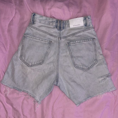 Stradivarius denim shorts like new, multicolor, size XXS