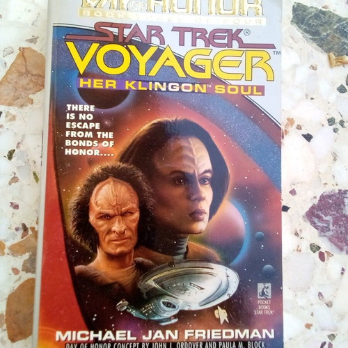 Star Trek Voyager The Klingon Soul book used, English, pocket size
