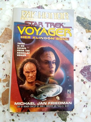 Βιβλίο Star Trek Voyager The Klingon Soul μεταχειρισμένο, τσέπης στα αγγλικά