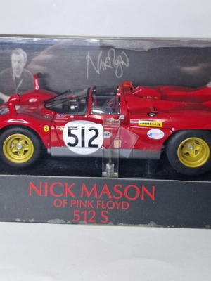 Hot Wheels Elite Ferrari 512 S Nick Mason of Pink Floyd 1:18 scale new