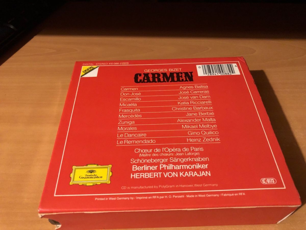 Carmen［CD］ Carmen Bizet 3CD new, classical - € 8,00 - Vendora.cy
