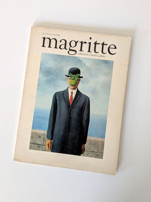 Magritte art book used, edited by David Larkin, 1973 edition
