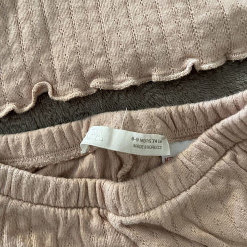 Baby set 3-6 months for girls comfortable Zara like new