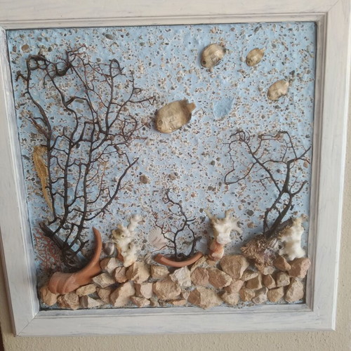 Summer frame new, dimensions 35x35