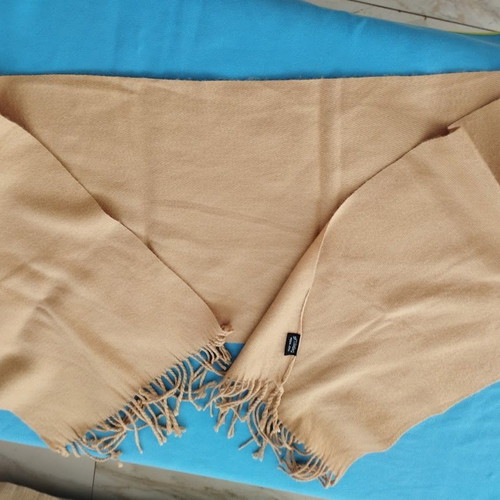 Vintage Gabrella Italy Moda scarf camel beige new
