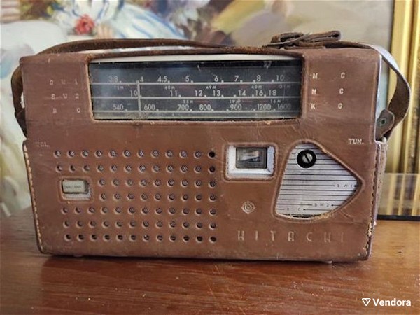  Hitachi radiofono made japan