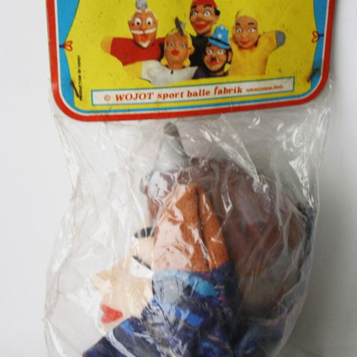 Voyot Magos Puppet Figure for Theater Vintage 70's New Greek Made