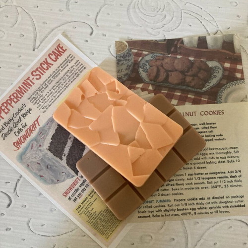 Wax melts chocolate snap bars new, cozy scents