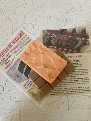 Wax melts chocolate snap bars new, cozy scents