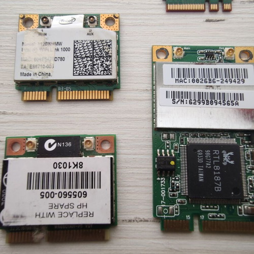 Laptop WiFi Cards pack of 5 like new
