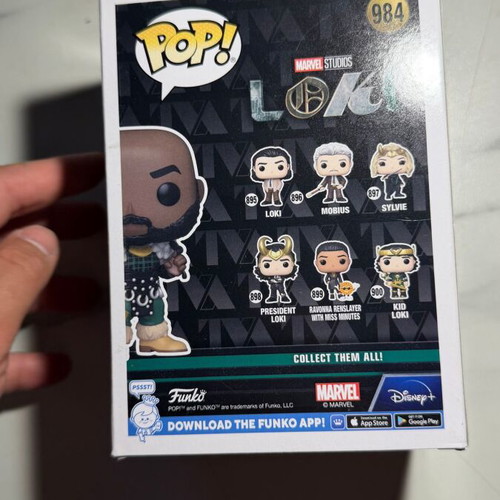 Funko Pop! Marvel Loki 984 Bobble-Head Limited Edition new