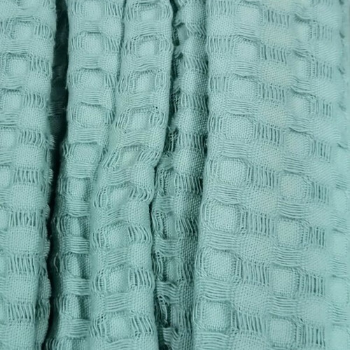 Pique blanket Rythmos Lexy new, 230x250, 100% cotton, light khaki