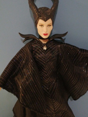 Maleficent doll used collectible