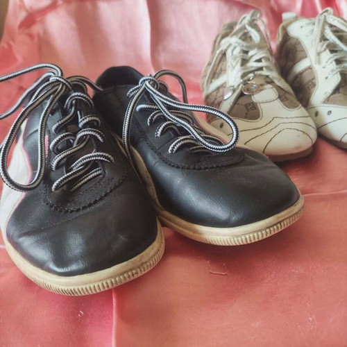 Sneakers Puma and Primadona used, size 39, black and white