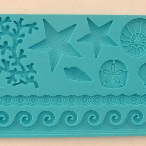 Wilton silicone molds used, set of 6 for fondant