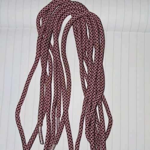Shoelaces pink 140 cm like new