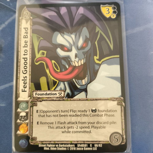 Feels Good to be Bad UFS CCG card new