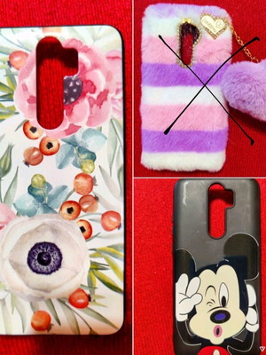 Redmi Note 8 Pro cases like new, pack of 2