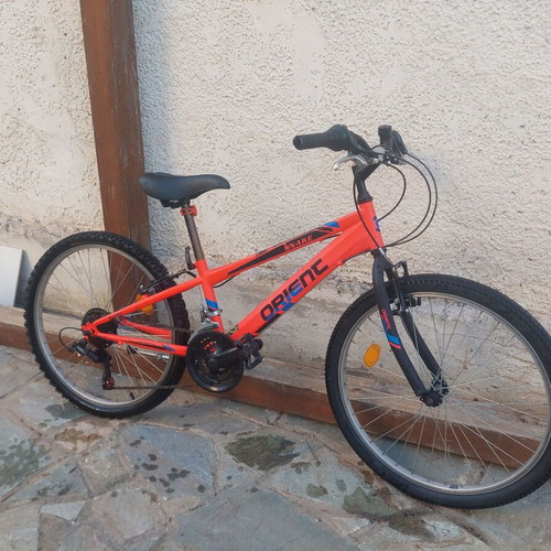 Orient Snake 2019 mountain bike 24" used with front suspension and V-brakes