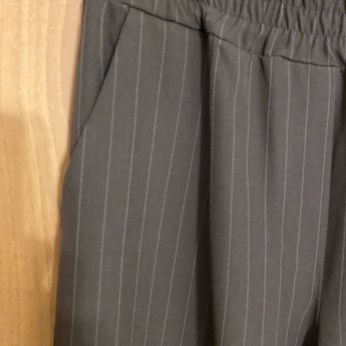 Celestino women's striped suit new, beige and brown