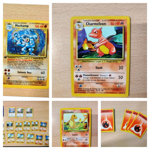 Pokemon Trading Card Game used, collectible deck