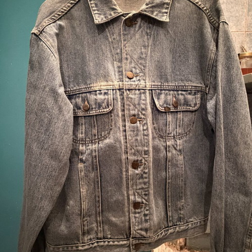 Lee vintage denim jacket 90s size Medium new, blue