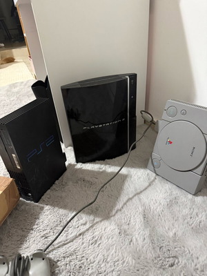 PlayStation 1, 2 και 3 πλήρως λειτουργικά σαν καινούργια
