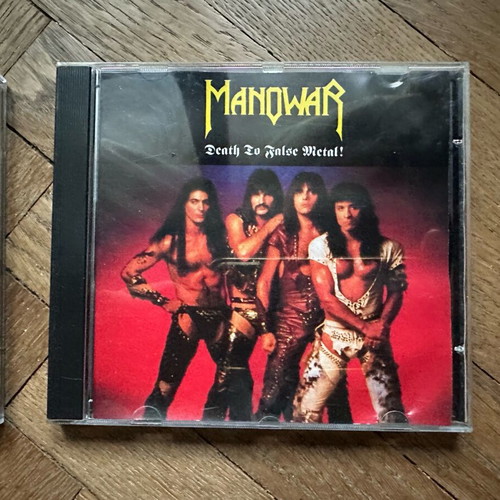 Manowar Death to False Metal! and CH 84 CD like new