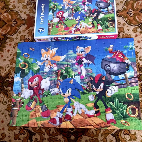 Trefl puzzle Sonic 200 pieces like new