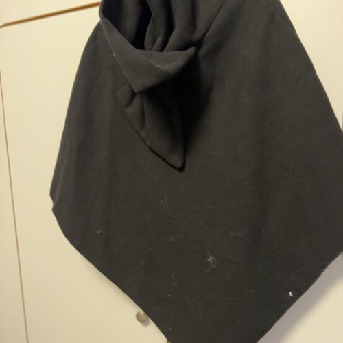 Winter Cape Coat black like new