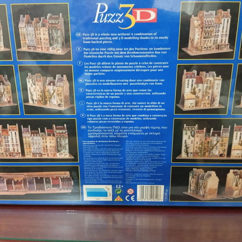 MB 3D Paris puzzle new collectible in shrink wrap