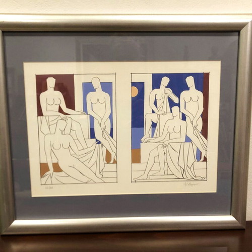 M. Kalogirou Lithograph Signed and Numbered, Like New