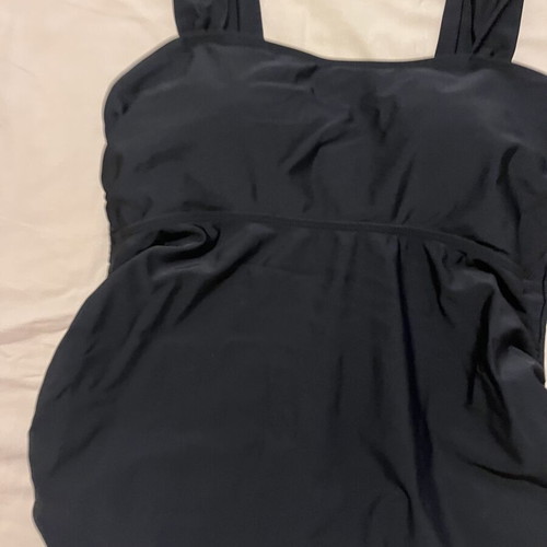 Maternity swimsuit, black, size L