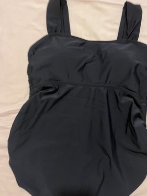 Maternity swimsuit, black, size L