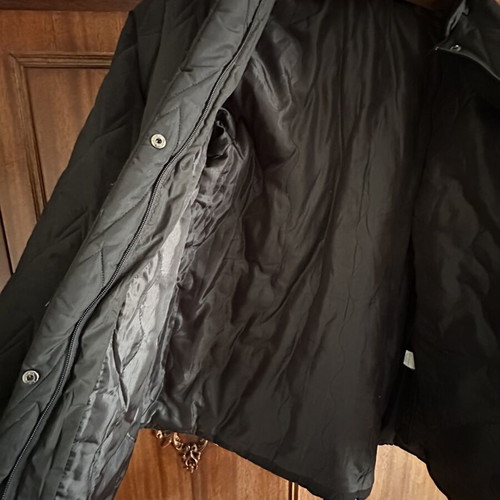 Women's jacket like new, black