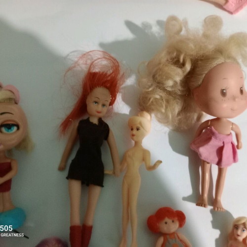 Dolls used small and large