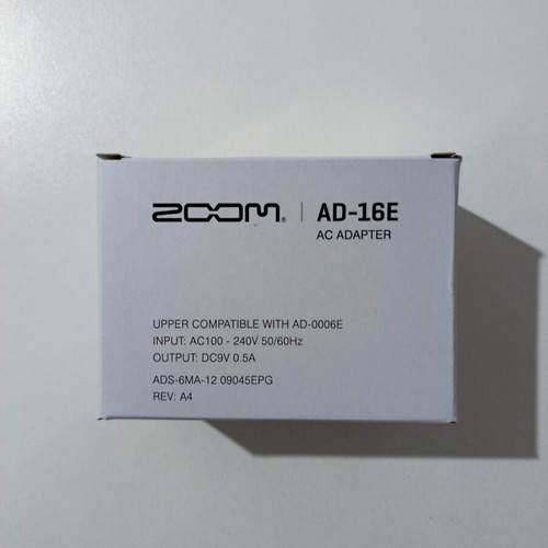 Zoom AD16E power adapter new