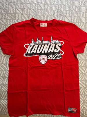 Olympiacos Collectible T-shirt Short Sleeve Men's Small