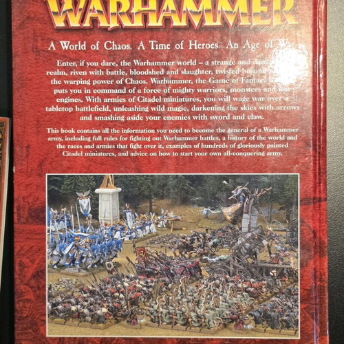 Warhammer Fantasy Battles Core Book 7th Edition like new