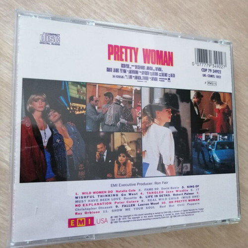Pretty Woman Original Motion Picture Soundtrack CD used, pop