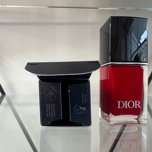 Dior Vernis nail polish 999 red new with gel effect